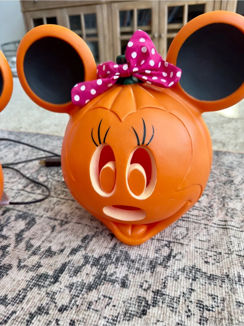 Disney Halloween pumpkin decor